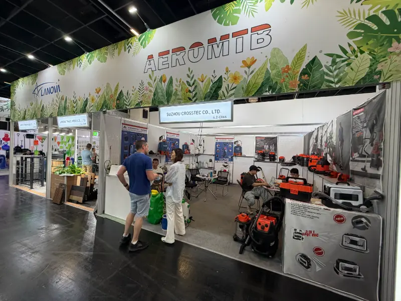 Crosstec na Spoga+Gafa 2026 Colônia – Soluções inovadoras em pulverizadores elétricos chamam atenção
