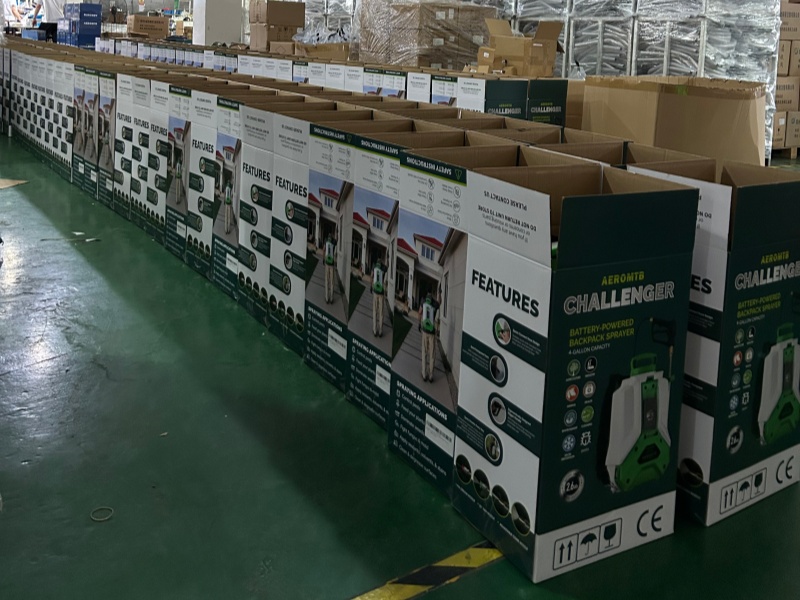 Pulverizadores elétricos de mochila a granel enviados para os EUA para expansão de mercado