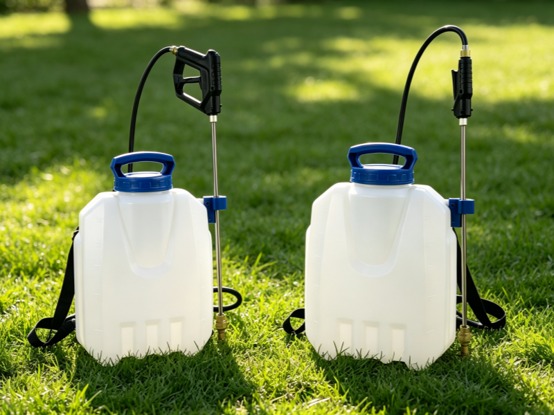 Pulverizador leve de mochila com bateria de duas velocidades 10L aumenta a eficiência da pulverização ao ar livre