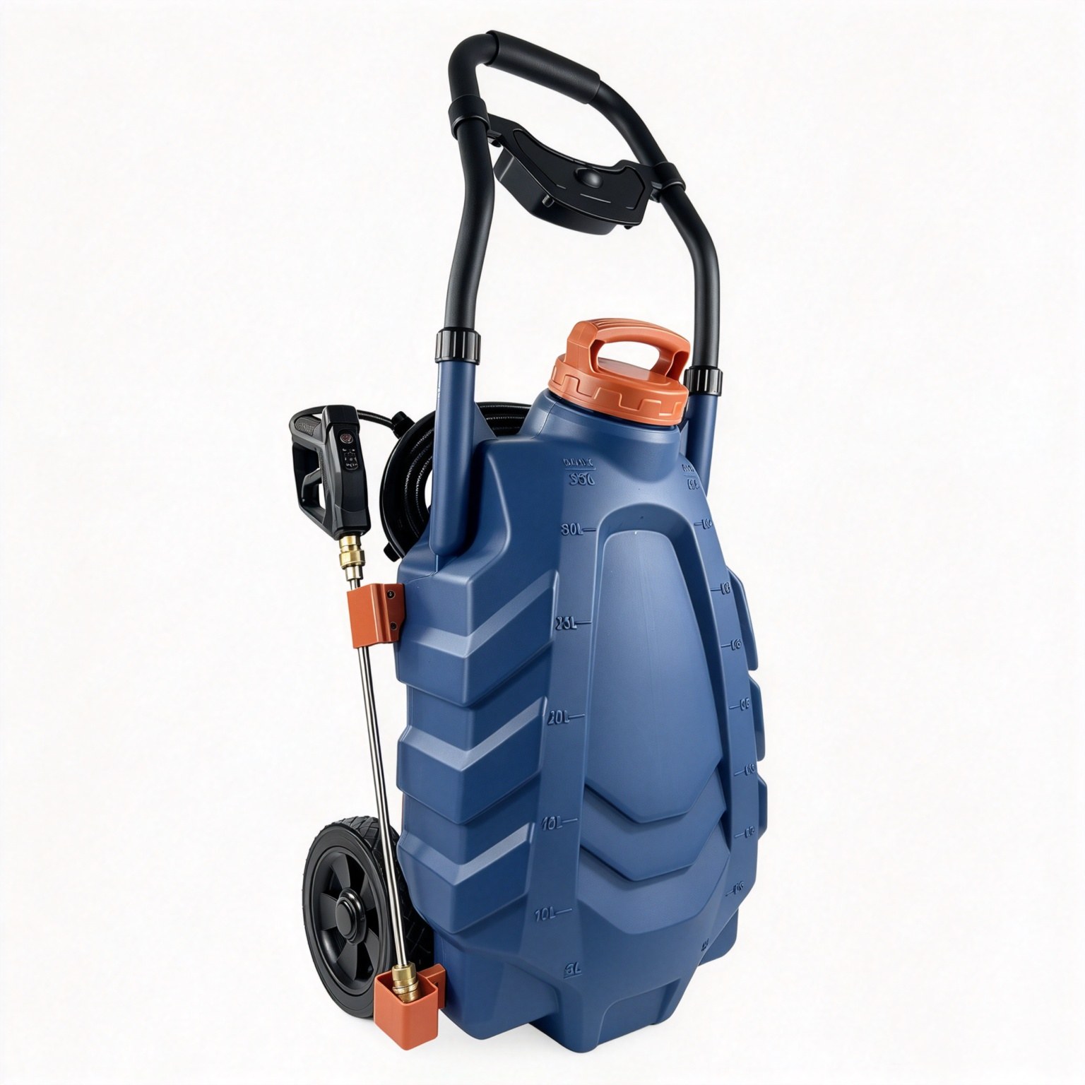 Pulverizador de rolamento 34L com função de autolimpeza